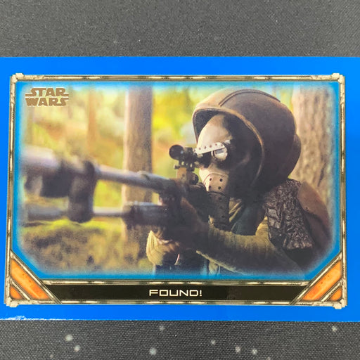 Star Wars - The Mandalorian 2020 -  052 - Found! - Blue Border Vintage Trading Card Singles Topps