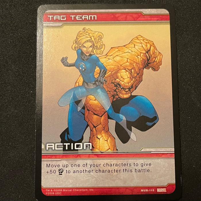 Marvel Ultimate Battles 2008 - MUB-115 - Tag Team Vintage Trading Card Singles Upper Deck