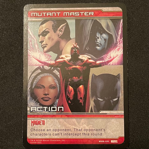Marvel Ultimate Battles 2008 - MUB-135 - Mutant Master Vintage Trading Card Singles Upper Deck