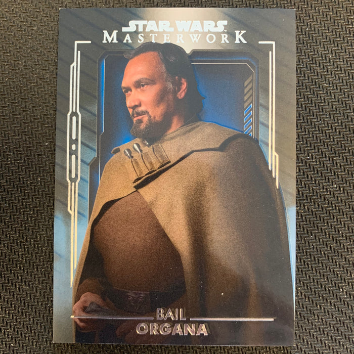 Star Wars Masterwork 2020 - 099 - Bail Organa - Blue Parallel Vintage Trading Card Singles Topps
