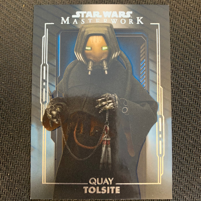 Star Wars Masterwork 2020 - 084 - Quay Tolsite - Blue Parallel Vintage Trading Card Singles Topps