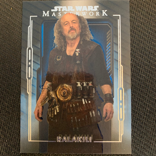 Star Wars Masterwork 2020 - 083 - Ralakili - Blue Parallel Vintage Trading Card Singles Topps
