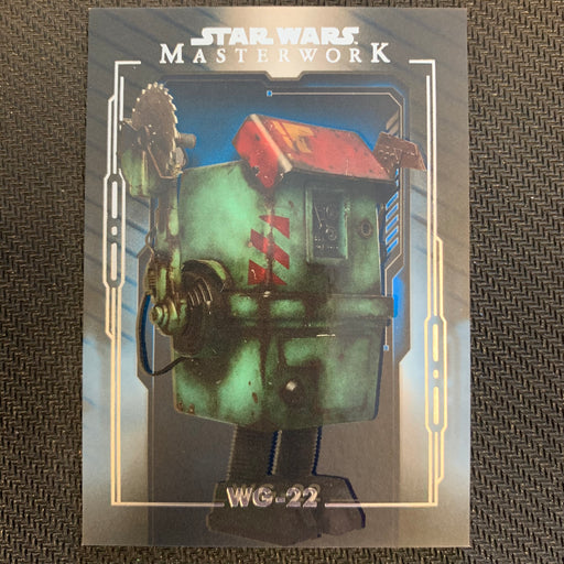 Star Wars Masterwork 2020 - 081 - WG-22 - Blue Parallel Vintage Trading Card Singles Topps