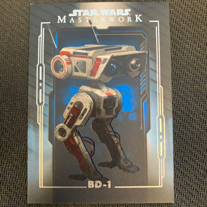 Star Wars Masterwork 2020 - 073 - BD-1 - Blue Parallel Vintage Trading Card Singles Topps