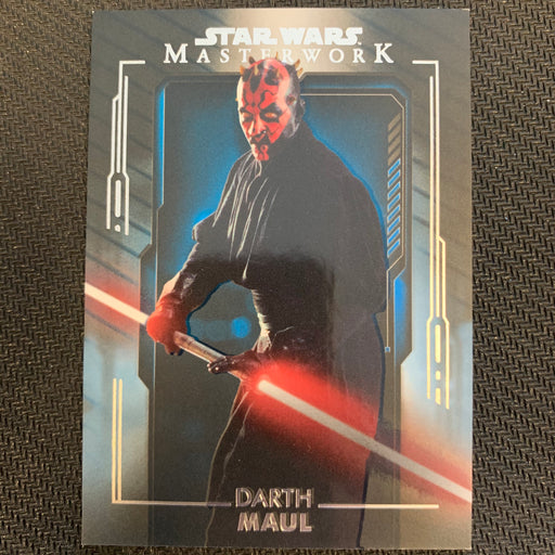 Star Wars Masterwork 2020 - 067 - Darth Maul - Blue Parallel Vintage Trading Card Singles Topps