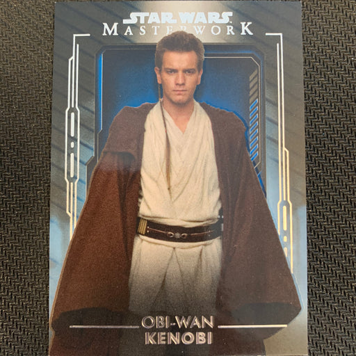 Star Wars Masterwork 2020 - 065 - Obi-Wan Kenobi - Blue Parallel Vintage Trading Card Singles Topps   