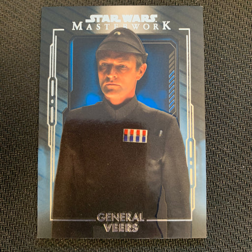 Star Wars Masterwork 2020 - 062 - General Veers - Blue Parallel Vintage Trading Card Singles Topps