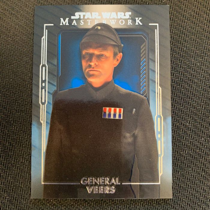 Star Wars Masterwork 2020 - 062 - General Veers - Blue Parallel Vintage Trading Card Singles Topps