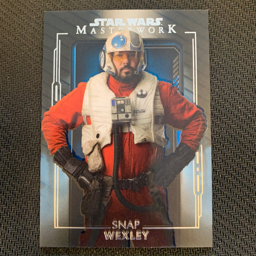 Star Wars Masterwork 2020 - 044 - Snap Wexley - Blue Parallel Vintage Trading Card Singles Topps   