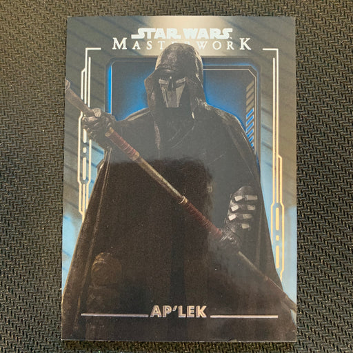 Star Wars Masterwork 2020 - 043 - Ap'lek - Blue Parallel Vintage Trading Card Singles Topps