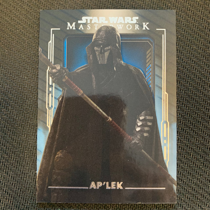 Star Wars Masterwork 2020 - 043 - Ap'lek - Blue Parallel Vintage Trading Card Singles Topps