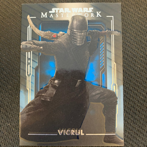 Star Wars Masterwork 2020 - 041 - Vicrul - Blue Parallel Vintage Trading Card Singles Topps