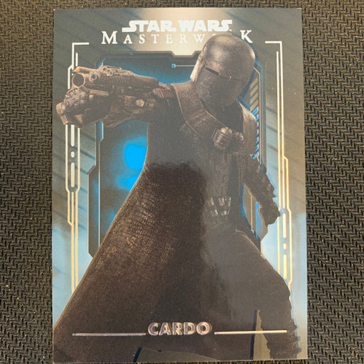 Star Wars Masterwork 2020 - 039 - Cardo - Blue Parallel Vintage Trading Card Singles Topps