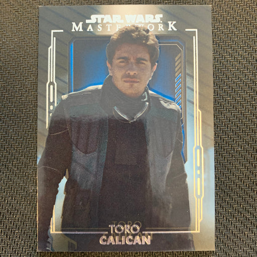 Star Wars Masterwork 2020 - 022 - Toro Calican - Blue Parallel Vintage Trading Card Singles Topps