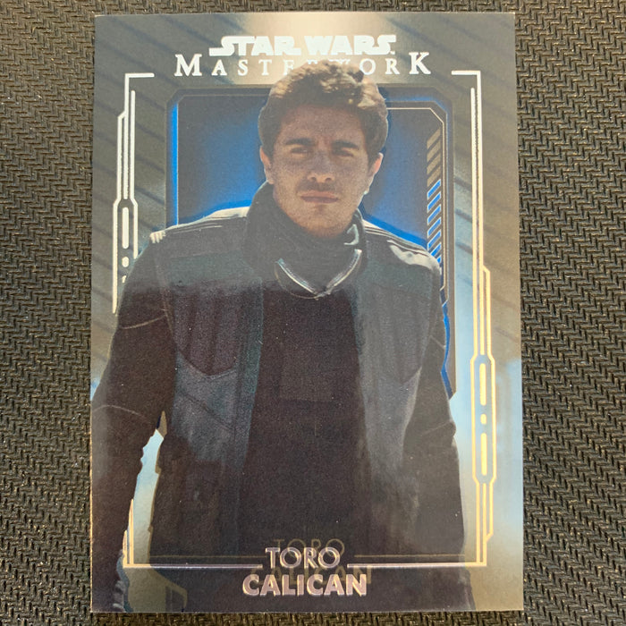 Star Wars Masterwork 2020 - 022 - Toro Calican - Blue Parallel Vintage Trading Card Singles Topps   