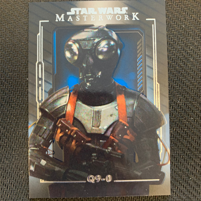 Star Wars Masterwork 2020 - 021 - Q9-0 - Blue Parallel Vintage Trading Card Singles Topps
