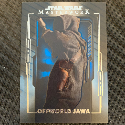 Star Wars Masterwork 2020 - 019 - Offworld Jawa - Blue Parallel Vintage Trading Card Singles Topps   