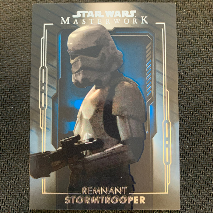Star Wars Masterwork 2020 - 018 - Remnant Stormtrooper - Blue Parallel Vintage Trading Card Singles Topps   