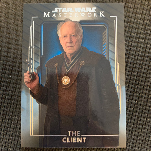Star Wars Masterwork 2020 - 007 - The Client - Blue Parallel Vintage Trading Card Singles Topps   