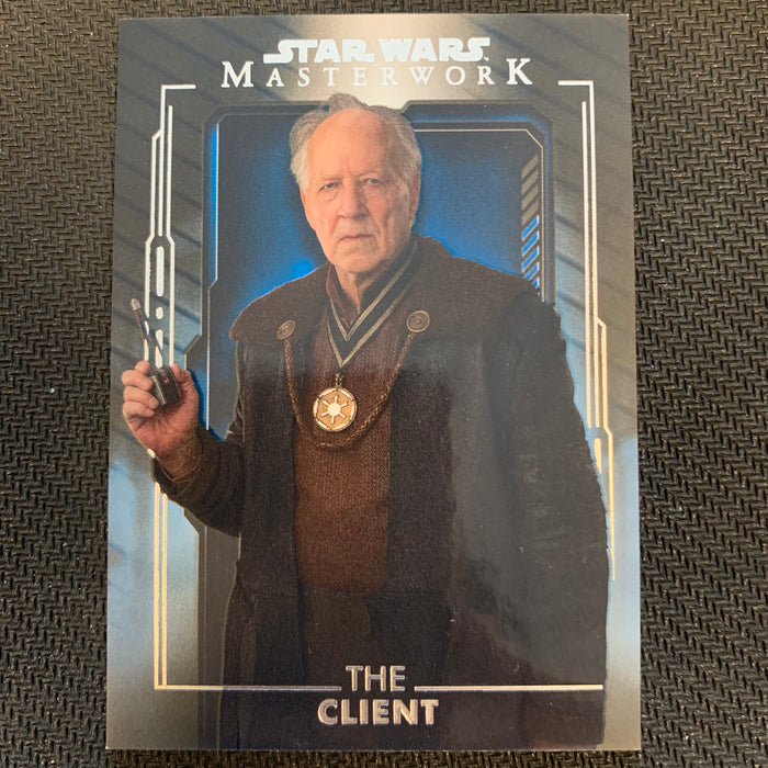 Star Wars Masterwork 2020 - 007 - The Client - Blue Parallel Vintage Trading Card Singles Topps
