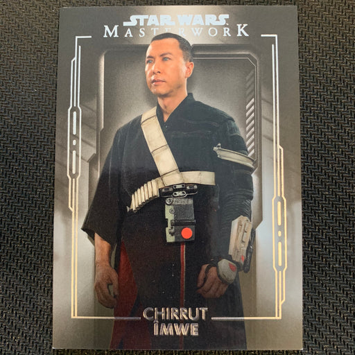 Star Wars Masterwork 2020 - 100 - Chirrut Îmwe Vintage Trading Card Singles Topps   