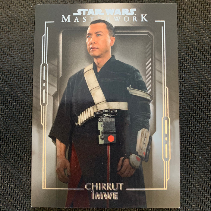 Star Wars Masterwork 2020 - 100 - Chirrut Îmwe Vintage Trading Card Singles Topps