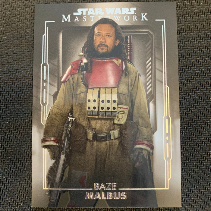 Star Wars Masterwork 2020 - 095 - Baze Malbus Vintage Trading Card Singles Topps