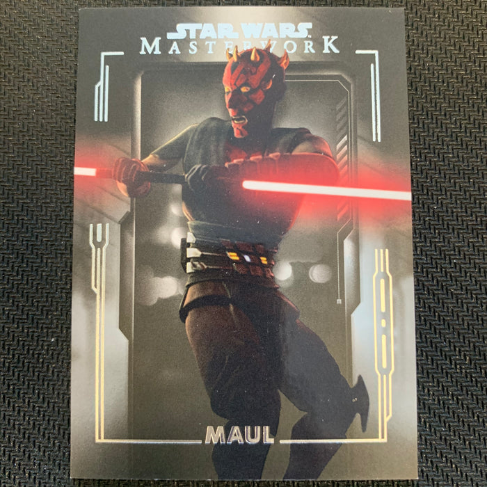 Star Wars Masterwork 2020 - 092 - Maul Vintage Trading Card Singles Topps