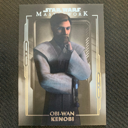 Star Wars Masterwork 2020 - 091 - Obi-Wan Kenobi Vintage Trading Card Singles Topps   