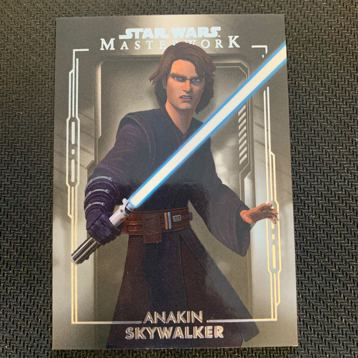 Star Wars Masterwork 2020 - 090 - Anakin Skywalker Vintage Trading Card Singles Topps