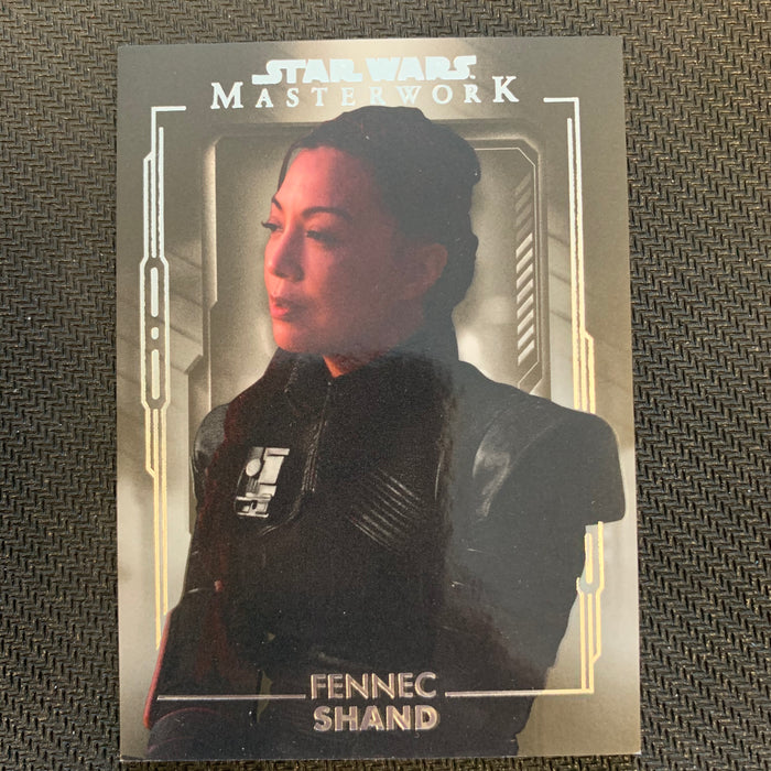 Star Wars Masterwork 2020 - 011 - Fennec Shand Vintage Trading Card Singles Topps   