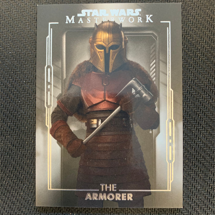 Star Wars Masterwork 2020 - 008 - The Armorer Vintage Trading Card Singles Topps