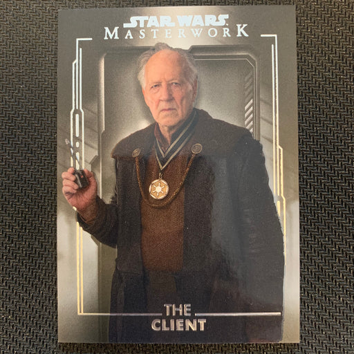 Star Wars Masterwork 2020 - 007 - The Client Vintage Trading Card Singles Topps   