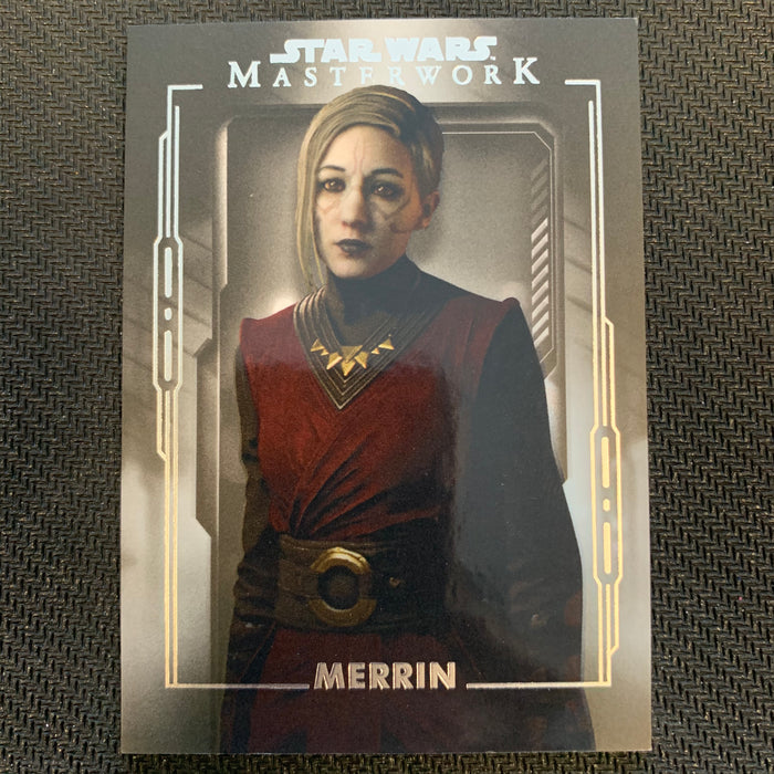 Star Wars Masterwork 2020 - 077 - Merrin Vintage Trading Card Singles Topps