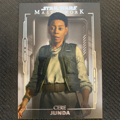 Star Wars Masterwork 2020 - 072 - Cere Junda Vintage Trading Card Singles Topps