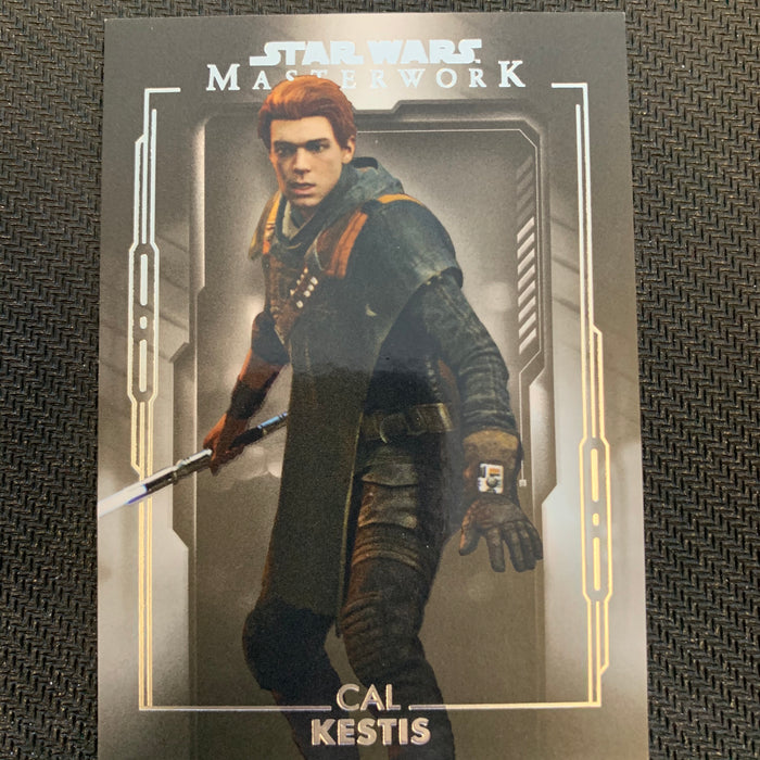 Star Wars Masterwork 2020 - 071 - Cal Kestis Vintage Trading Card Singles Topps