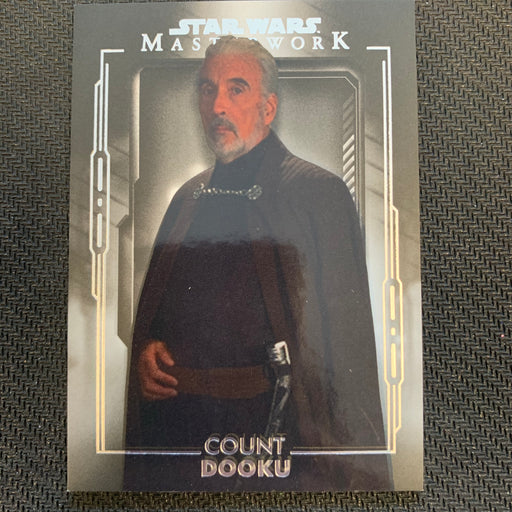 Star Wars Masterwork 2020 - 068 - Count Dooku Vintage Trading Card Singles Topps   