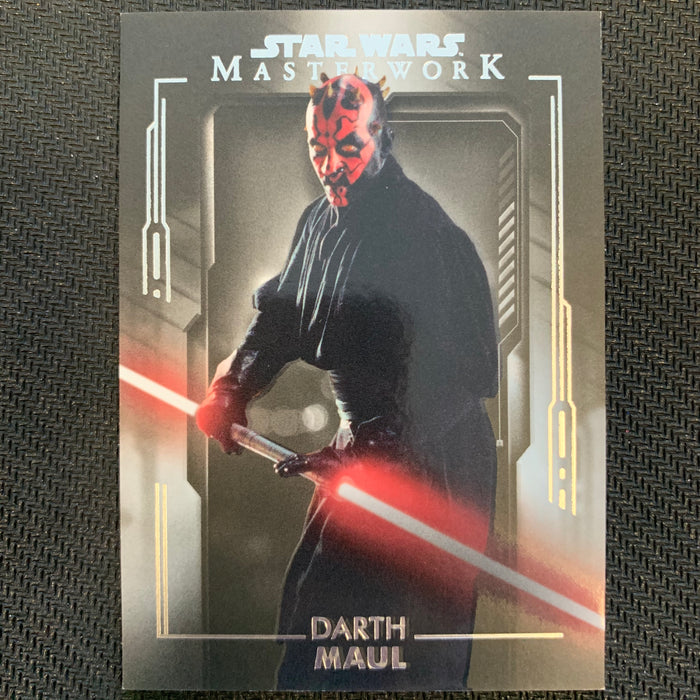 Star Wars Masterwork 2020 - 067 - Darth Maul Vintage Trading Card Singles Topps   