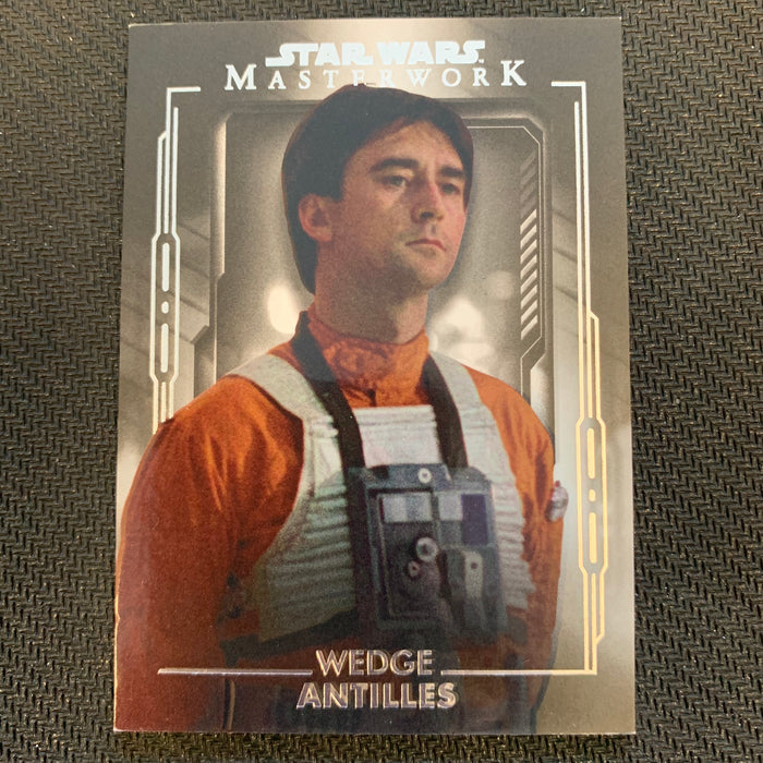 Star Wars Masterwork 2020 - 059 - Wedge Antilles Vintage Trading Card Singles Topps