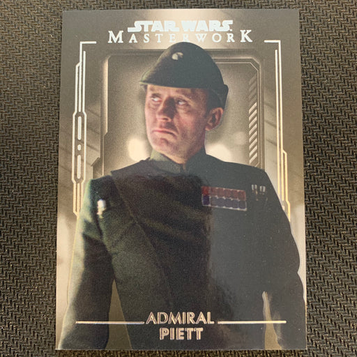 Star Wars Masterwork 2020 - 058 - Admiral Piett Vintage Trading Card Singles Topps