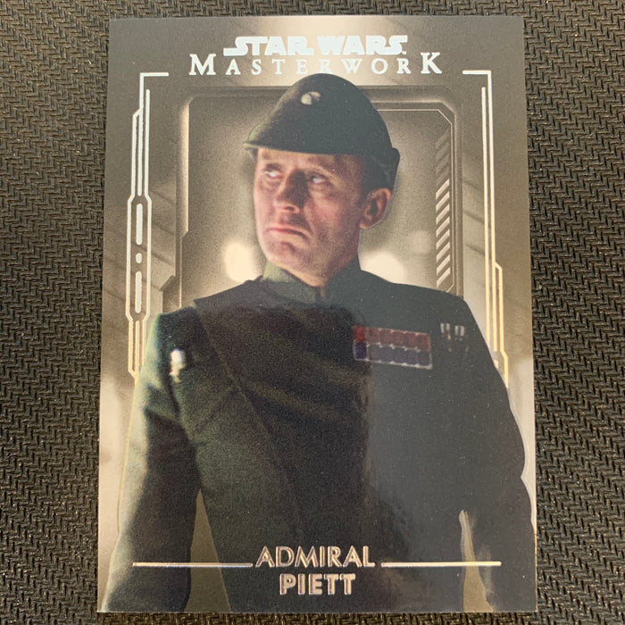 Star Wars Masterwork 2020 - 058 - Admiral Piett Vintage Trading Card Singles Topps