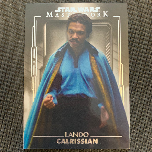 Star Wars Masterwork 2020 - 057 - Lando Calrissian Vintage Trading Card Singles Topps