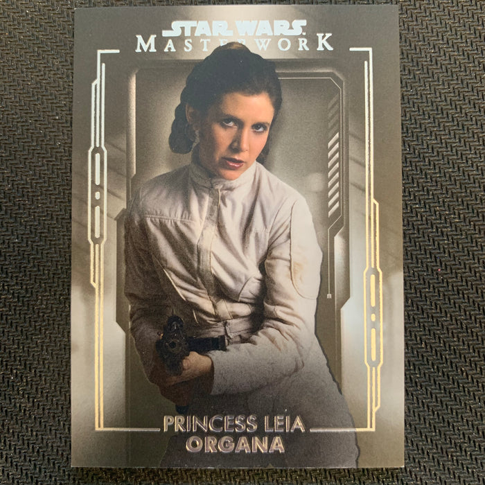 Star Wars Masterwork 2020 - 050 - Princess Leia Organa Vintage Trading Card Singles Topps