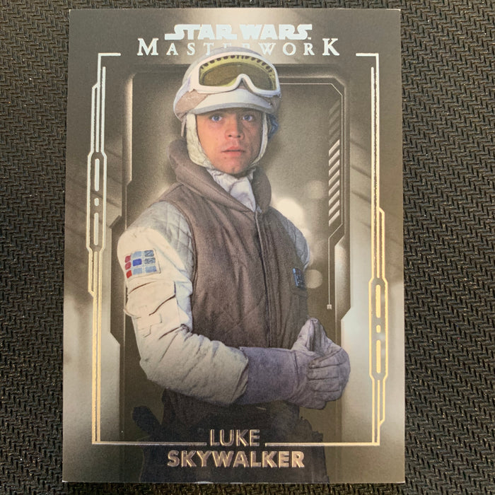 Star Wars Masterwork 2020 - 048 - Luke Skywalker Vintage Trading Card Singles Topps