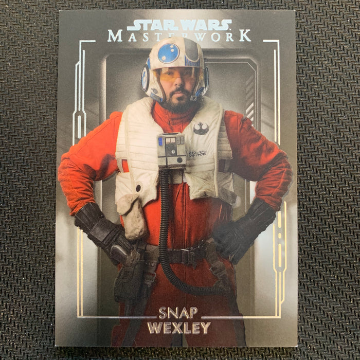 Star Wars Masterwork 2020 - 044 - Snap Wexley Vintage Trading Card Singles Topps