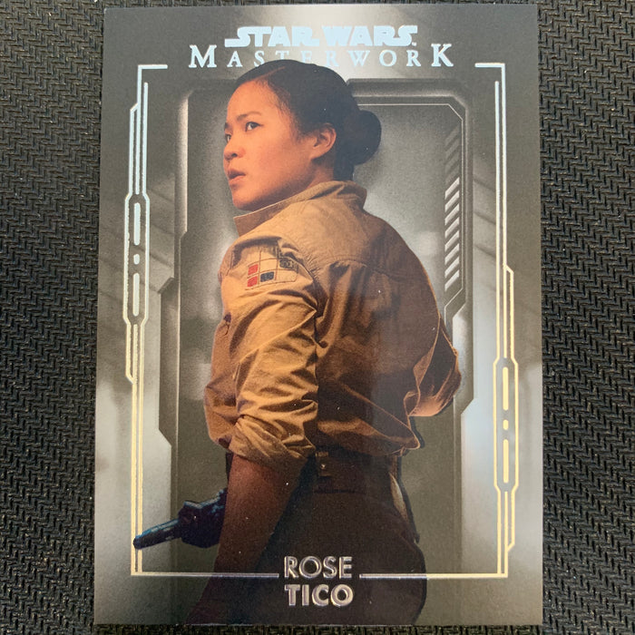 Star Wars Masterwork 2020 - 036 - Rose Tico Vintage Trading Card Singles Topps