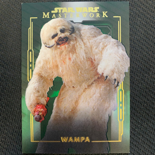 Star Wars Masterwork 2020 - 061 - Wampa - Green Parallel - 12/99 Vintage Trading Card Singles Topps   