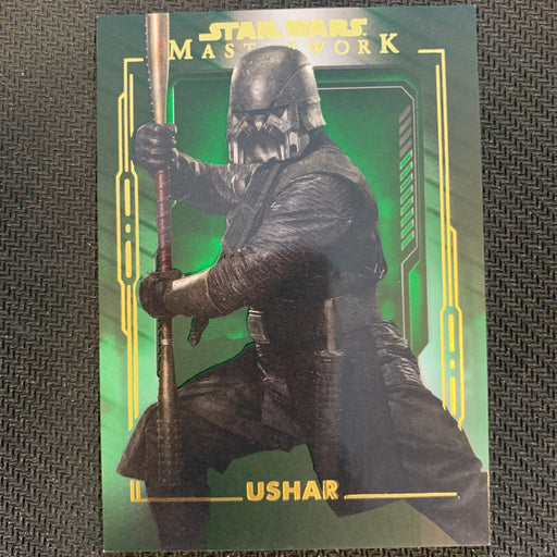 Star Wars Masterwork 2020 - 038 - Ushar - Green Parallel - 04/99 Vintage Trading Card Singles Topps