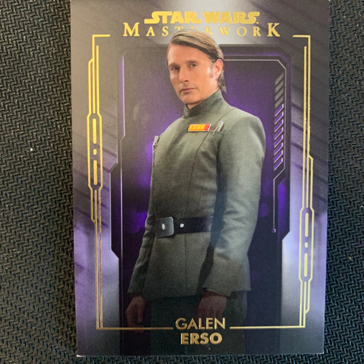 Star Wars Masterwork 2020 - 097 - Galen Erso - Purple Parallel Vintage Trading Card Singles Topps