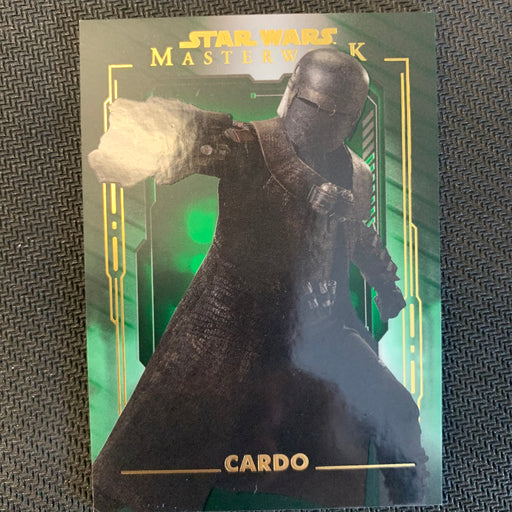 Star Wars Masterwork 2020 - 039 - Cardo - Green Parallel - 69/99 Vintage Trading Card Singles Topps   